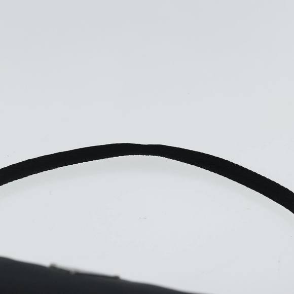 PRADA Accessory Pouch Nylon Black Silver Auth 96593 - Picture 8 of 16